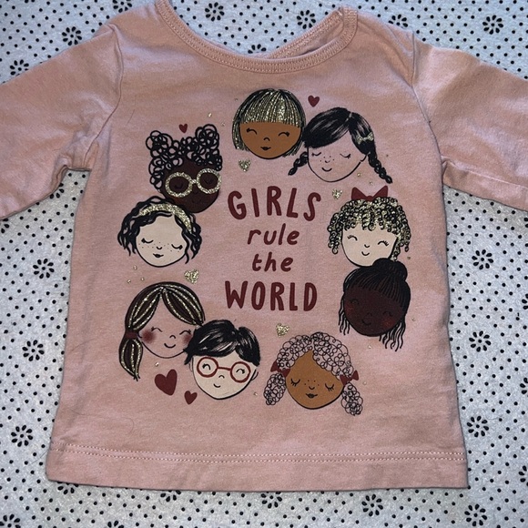 ๐CUTE LITTLE Girls SHIRT SIZE 3 MONTHS ๐ - Picture 2 of 6